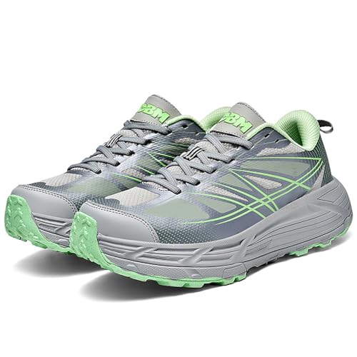 Hombres Running Sneakers Zapatos Plataforma cómoda amortiguado Altura Boosting Shoes para los Hombres Casual Walking Tenis Jogging Athletic Entrenadores,Dark Gray,39 EU