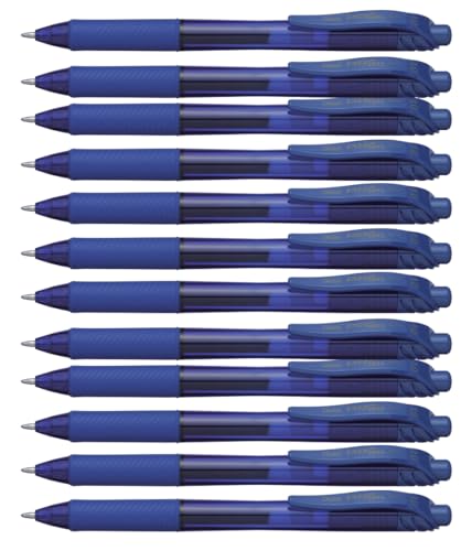 Pentel BL110-C Gel-Tintenroller EnerGel mit Druckmechanik 1 mm, 12 Stück, blau Pentel BL110-C Gel-Tintenroller EnerGel mit Druckmechanik 1 mm, 12 Stück, blau
