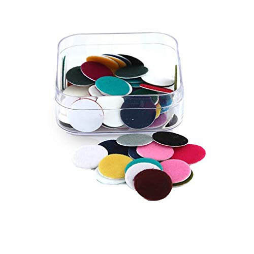 Shree Radhe Wedding EmporiumSticker Plain Bindi/Tikali/Vibrant Multi Color Bindi/Plain Bindi For Girls and Women (Size :- 11) (Set of 5 Pcs)