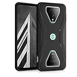 kwmobile TPU Silicone Case Compatible with Xiaomi Black Shark 3 / 3S - Case Soft Cover - Carbon...
