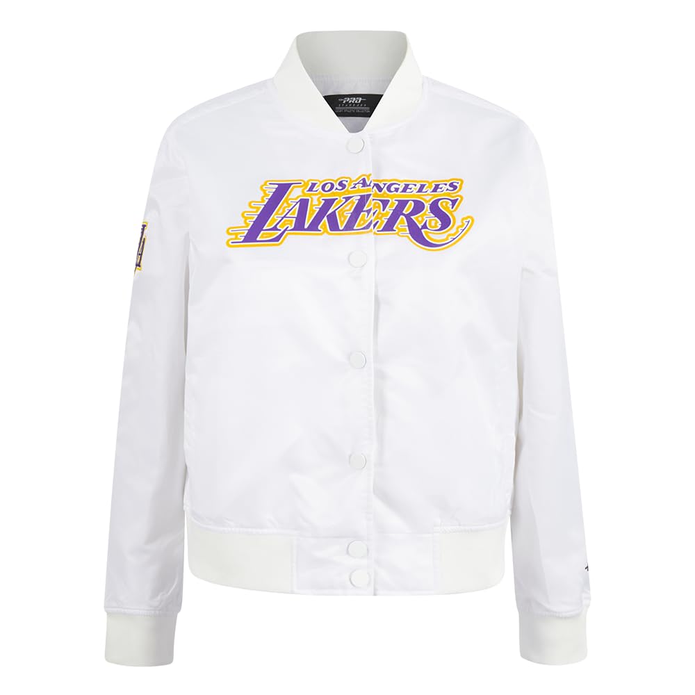 Pro Standard Womens NBA Classic Chenille Satin Jacket — image 1