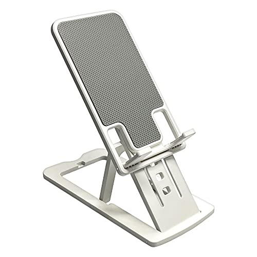 X^oii iPad ^^ubgΉ iPhone X}[gtH ܂肽ݎ X^h X^h z_[ ^тɕ֗ ^ ɔ y RpNg zCg RSTAND03WH