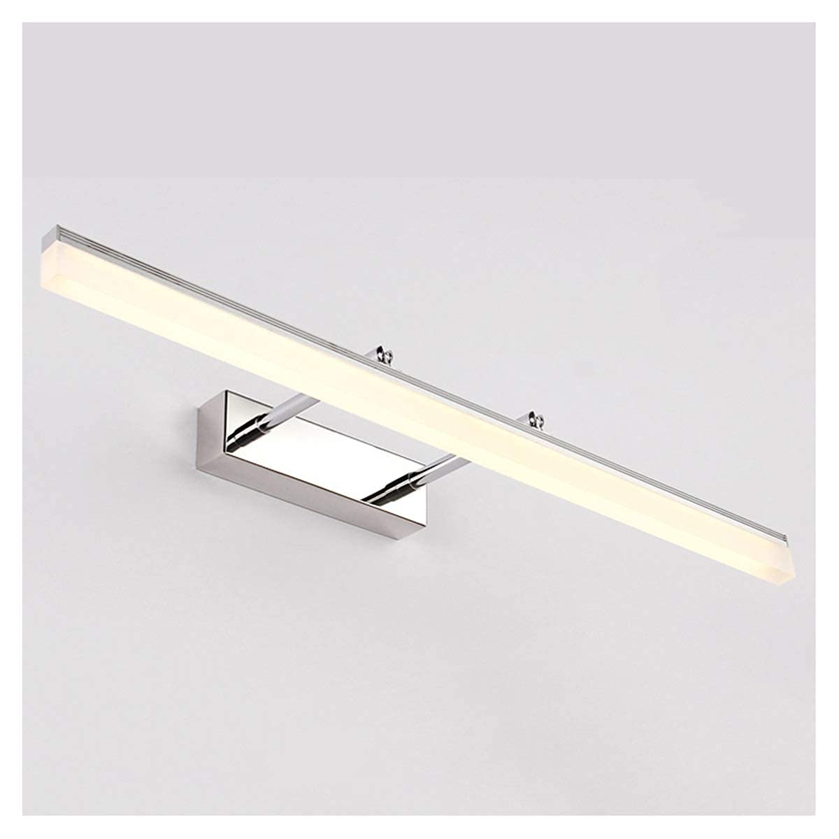 HYSJDMNC Vanity Light LED Vanity Light Acrylic Bathroom Mirror Headlights Fixtures Wall Lamp Make-up Mirror Front Wall Sconce Hotel Study Hallway Interesting