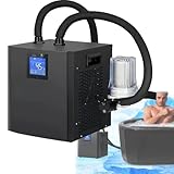 Kalttauchwasserkühler mit externer Pumpe, isolierter Schlauch, Fernbedienung für Heimerholungstherapie