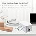 ADBEN 80mm USB Shippting Label Printer with Auto Cutter Desktop Direct Thermal Printing Wired Connection Support 1D 2D Barcode for Shipping Tags Business Restaurant Kitchen Supermarket Home Business R