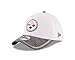 NFL Pittsburgh Steelers 2016 Training Camp Team Color 39THIRTY Stretch Fit Cap, Large/X-Large, White/Gray Heather