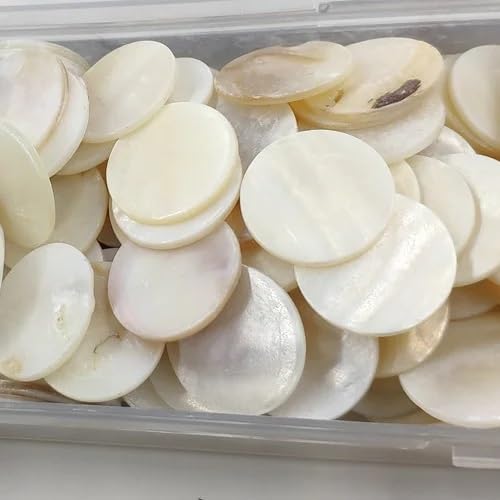 QYGCYOO Perlmutt Mosaikglas 25 Stück