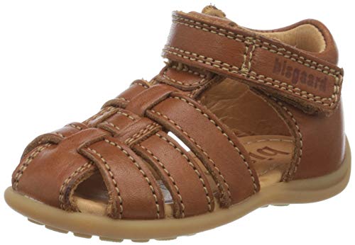 Bisgaard Carly, Sandalias Punta Cerrada Unisex niños, Marrón (Brandy 1301), 24 EU Cover