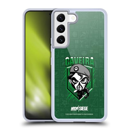 Coque Gel S22 5G Caveira Rainbow Six Siege antichoc et MagSafe