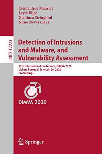 Buy Detection of Intrusions and Malware, and Vulnerability Assessment — BookShops.in