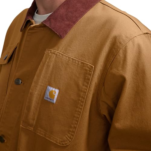 Carhartt Men's 106675 Rugged Flex® Duck Loose Fit Chore Coat3