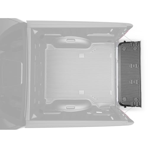 TrailFX Tailgate Liner Fits Ford F-250 Super Duty and Ford F-350 Super Duty 2023-2025 Black High-Density Polyethylene Under Rail Custom-Fit TrailFX RF23TG