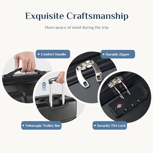 NEWBULIG Carry On Luggage