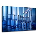 CHAUSSUREBAR Large Canvas Wall Art Analyzing samples Canvas Art Prints Pictures Wall Decor Living Room Wall Paintings for Bedroom Bathroom 20' x 32'