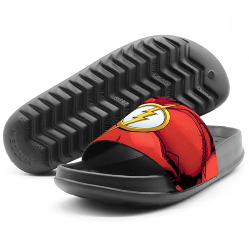 Popfunk The Flash Uniform Unisex Adult Slides Sandals Officially Licensed Hypd Slydr Switch™4