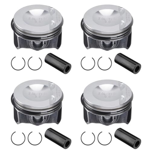 FIWARY 4Pcs Piston Ring Set Standard Size for VW TSI TFSI 2.0L EA888 Gen3 Engine Direct Fit Performance Upgrade