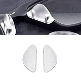 ノーズパッド ソフトシリコン ノーズパッド ノーズピース Oakley Crosslink PRO Switch Sweep Eye GLフレームGLアイゴール(ホワイトノーズパッド1組)