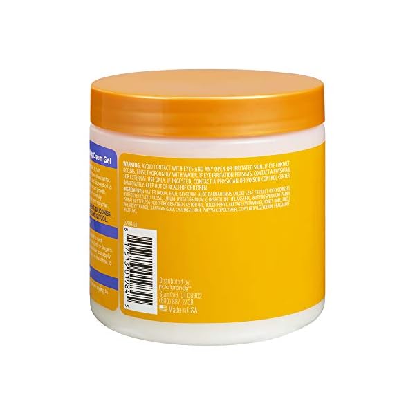 Cantu Flaxseed Styling Cream Gel with Aloe, Honey, Shea Butter & Vitamin E 16 oz