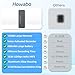 128GB(1800Hrs) Howabo Voice Activated Recorder with Playback, 40Hrs Recording Device with Metal Housing, 1536Kbps Digital Voice Recorder with USB-C for Interviews Personal Memo