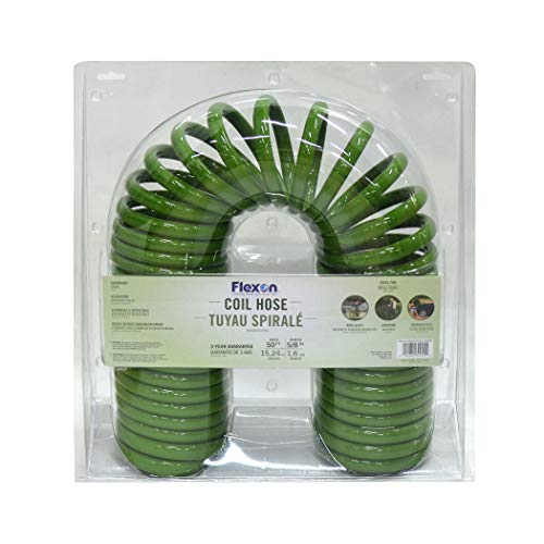 Flexon 50 ft Coil Garden Hose