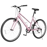 Max4out 26 inch 7-Speed Commuter Bicycle,Men's Cruiser Bike/Mountain Bike/Hybrid...