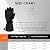 PEKWZIZ Heated Gloves, 5V 6000mAh Rechargeable Heated Gloves for Men Women, Waterproof & Upgrade Non-Slip Electric Heating Glove for Motorcycling, Hunting, Skiing, Outdoor Work (Black, Large)