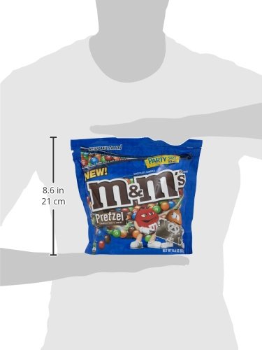 Miniatura 7 de M&M's Pretzel Chocolate Candy Bolsa de 30 onzas