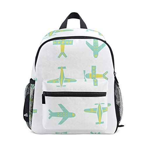 Preisvergleich Produktbild FANTAZIO Kinder Rucksäcke Cartoon Flugzeug Schultasche Büchertasche Daypack