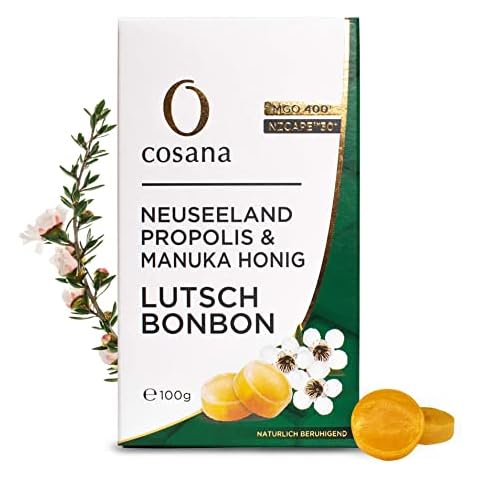 Cosana NZCAPE™30+ Propolis Bonbons mit MGO 400 Manuka Honig 100g Cover