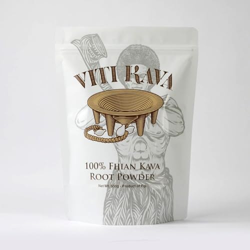 Kava Powder - Authentic Noble Kava Root from Fiji. Premium Quality. 500g