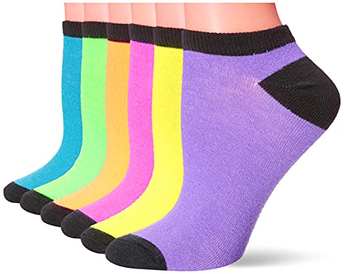 Image of K. Bell women's Fun Food & Drink Low Cut Socks - 6 Pairs - Cool & Cute Novelty Gifts