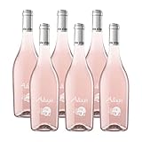  Aliaga Lágrima de Luna 2020 pack de 6 botellas. Rosado claro de vendimia nocturna 100% garnacha. Vino de Navarra de la Bodega Viña Aliaga