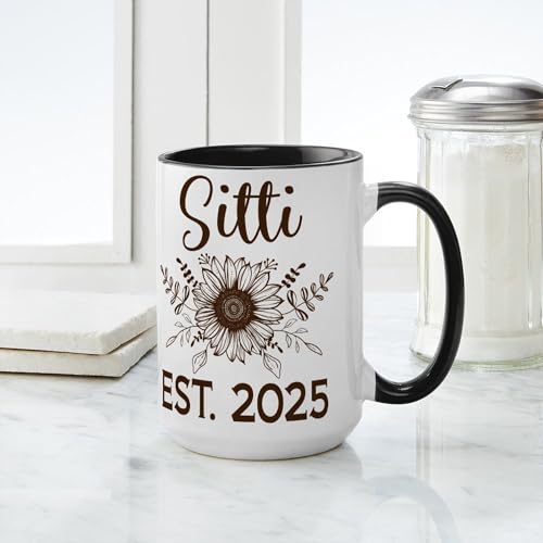 Mug grande de cerámica 15 oz CafePress Sitti Grandmother miniatura 4