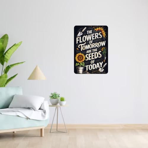 Image of Zesta Bathroom Decor Items Washroom Decor Tin Sign | Aesthetic Posters Wall Poster for Bedroom | Magnetic Cafe Decoration Items / Restaurant Decorations Items | Quirky Home Decor Bar Accent (Motivational (3))