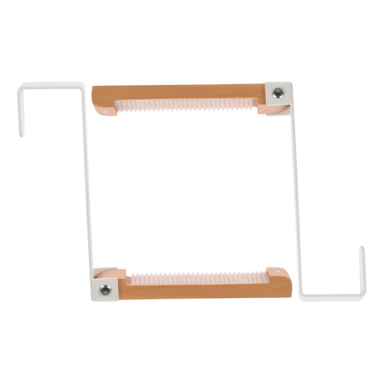 PartyKindom 8piezas Organizador De Puerta Plegable Para Ropa y Toallas Colgador De Puerta Para Baño Ganchos Para Sombreros y Para De El