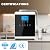 Wifen Alkaline Water Ionizer Machine, 3 Replacement Water Filters, 11 Titanium Plates, PH 3.5-10.5 for Alkaline & Acidic Water, Self-Cleaning, Up to - 600mV ORP, 10000 Liters Per Filter, for Home Use