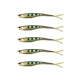 Wurmbaden 5 STK no Action Shads Gummifische 13 cm Drop Shot Shad Angel Köder Hecht Zander