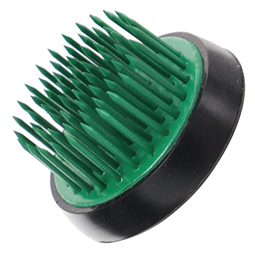 BELLIFFY Floral Arrangement Holder Flower Frog Flower Pin Holder Brass Rubber Fixing Tool