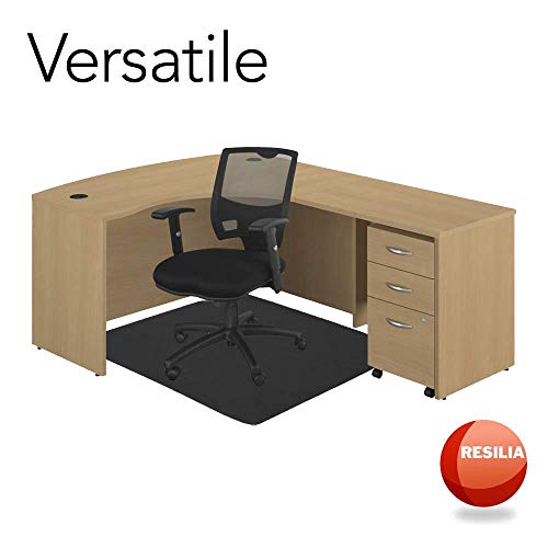 Resilia Workstation Desk Chair Mats For Carpet With Grippers thumb #7