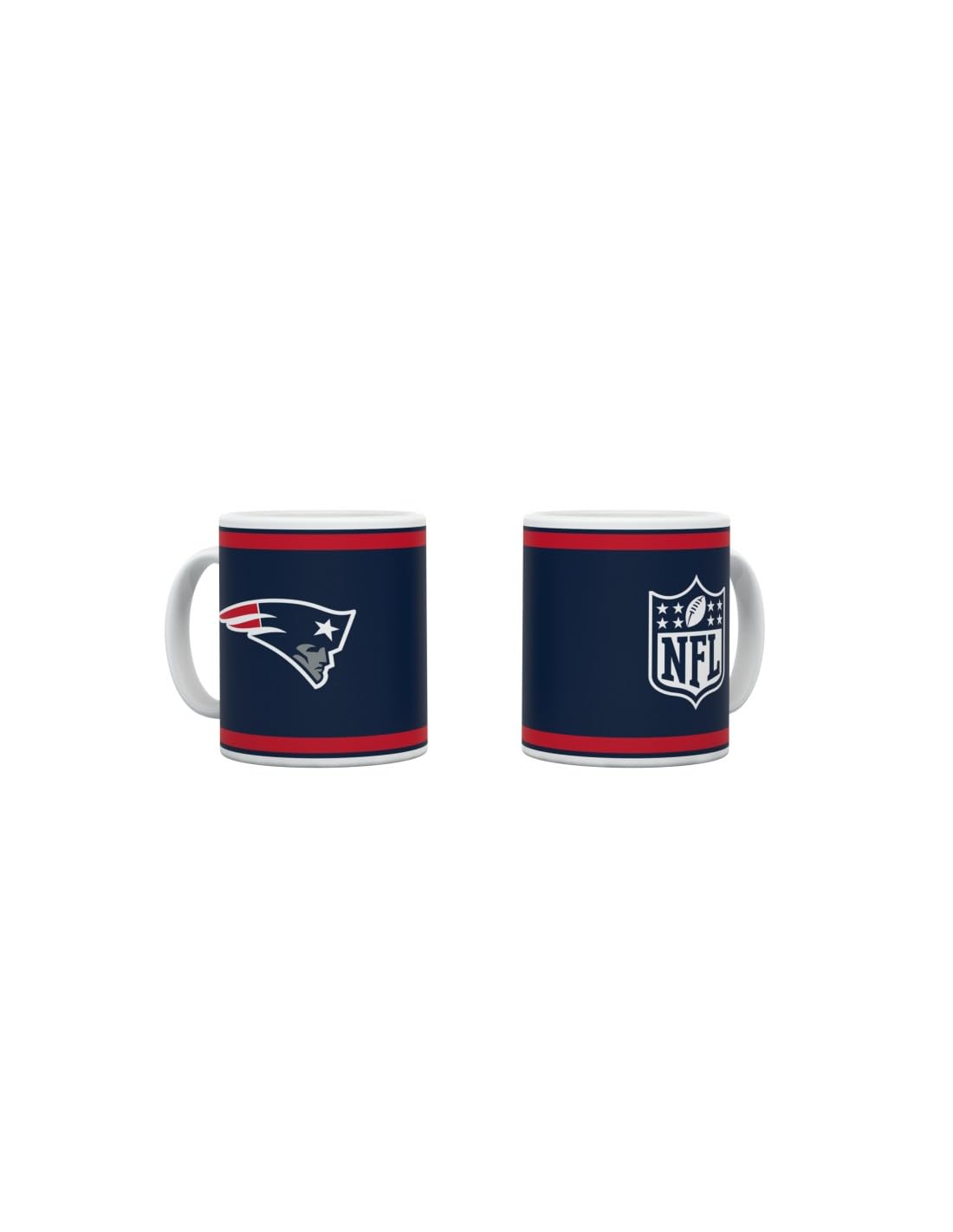New England PatriotsNFL American Football - Mug Coffee Cup Kickoff - Matte Design for Season 2024/2025-330 ml - Ceramic
