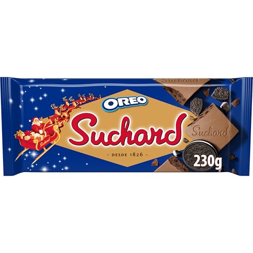 Suchard Oreo Turrón de Chocolate con Leche y Galleta Oreo - 230 g