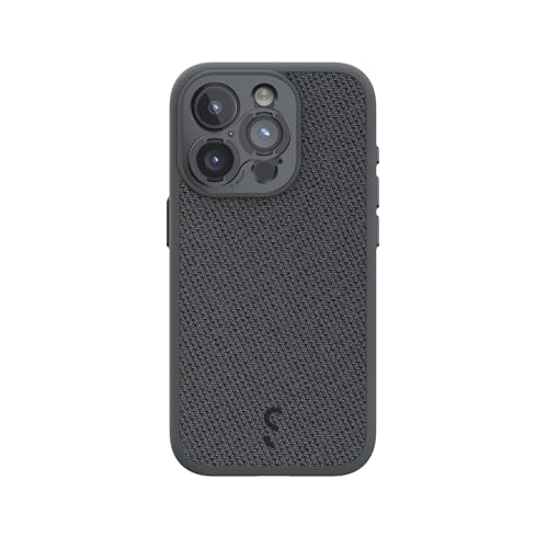 Étui pour appareil photo iPhone 15 Pro ShiftCam élégant et magnétique gris foncé