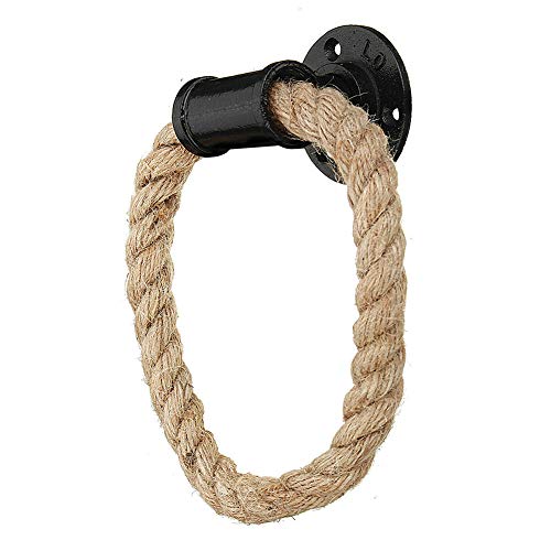 Ropetowelringwallmountvintagecastirontowelrackindustrialstoragetoilettowelholderrustichandtowelhangerforshowerbathroombedroomkitchen Urban Country Home Decor Rope towel ring wall mount vintage cast iron towel rack industrial storage toilet towel holder rustic hand towel hanger for showerbathroombedroomkitchen urban country home decor