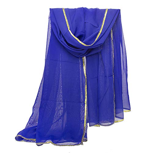 Stunning Handmade Chiffon Belly Dance Veil For Practice