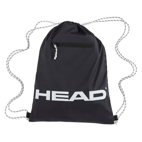 HEAD Sacca da Palestra Borsa Sportiva, Nero/Bianco, Taglia Unica Unisex-Adulto