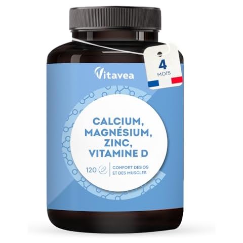 Vitavea Calcium, Magnésium, Zinc, Vitamine D3 Cover
