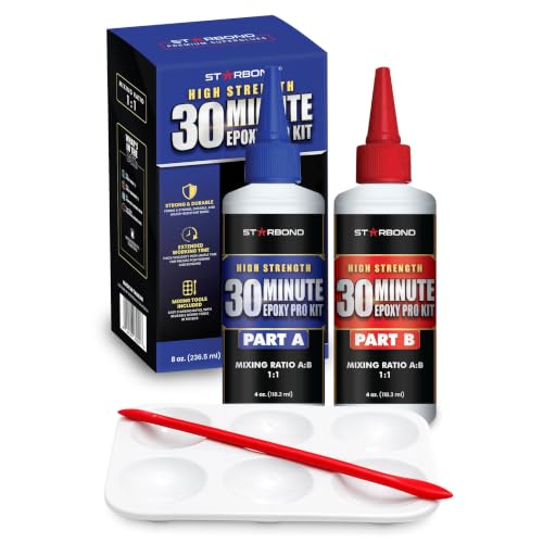 Starbond 30-Minute Toughened Epoxy Pro Kit, 8 oz — Two Part ...