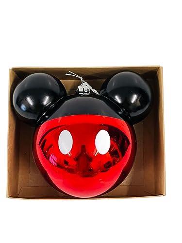 Disney Mickey Minnie Bauble Christmas Tree Decoration Home Decor Xmas Parties Ornament (Mickey Mouse Bauble_1 Pack) Disney Mickey Minnie Bauble Christmas Tree Decoration Home Decor Xmas Parties Ornament (Mickey Mouse Bauble_1 Pack)