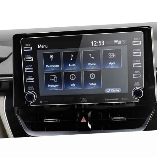 Film écran de contrôle central Toyota Corolla pour préserver votre GPS