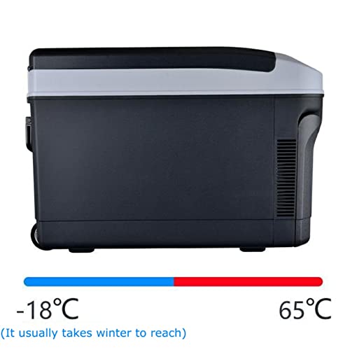 Mini Koelkast 35L Kleine Camping Koelkast Draagbare Auto Koelkast Met Stille Modus Voor Camping Camper Voertuig Vrachtwagen RV Boot Reizen - Afbeelding 7